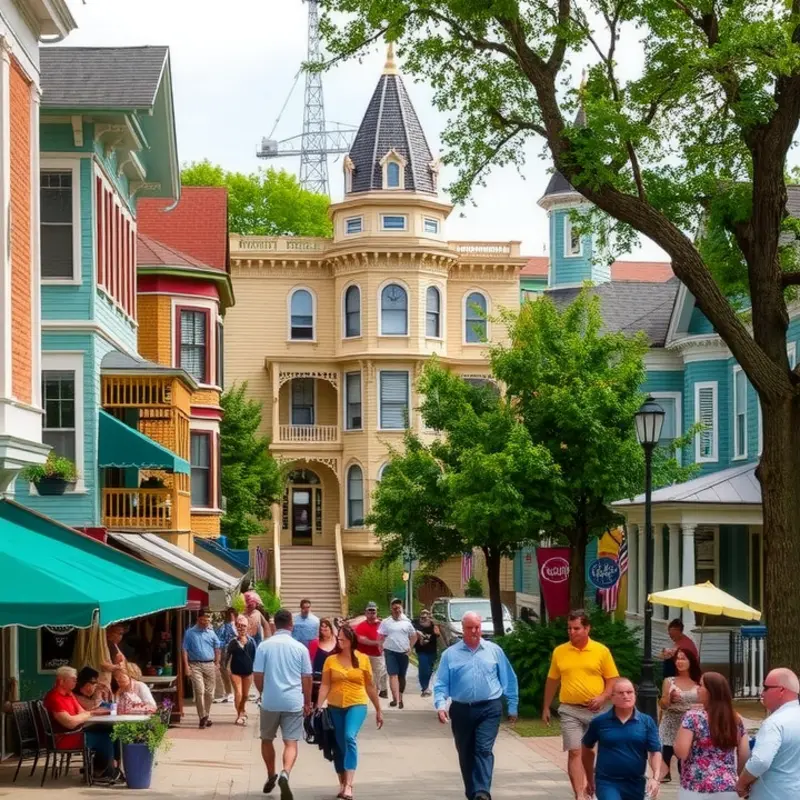 A lively atmosphere in the Highlands, one of Louisville’s most popular neighborhoods.