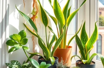 A stylish apartment living room featuring a variety of indoor plants, showcasing a harmonious blend of greenery and comfort.