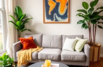 Cozy apartment with stylish decor and inviting atmosphere