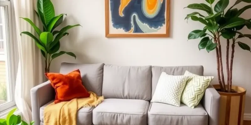 Cozy apartment with stylish decor and inviting atmosphere