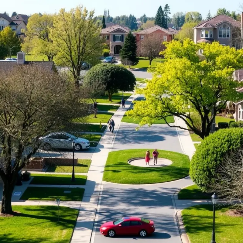 The vibrant urban center of Downtown Sacramento.