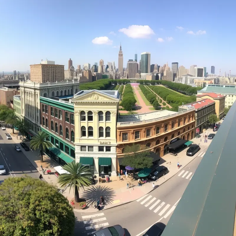 A vibrant overview of Lincoln Park showcasing its blend of nature and urban life.
