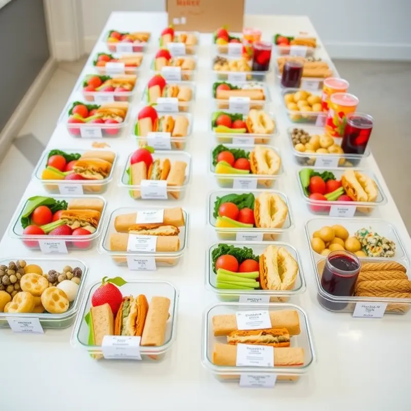 Smart meal prep can save you stress on moving day!