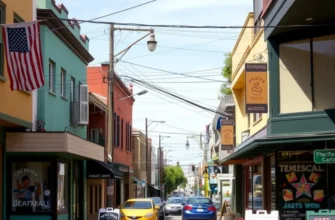 A panoramic view of Oakland, CA, showing diverse neighborhoods and a vibrant urban landscape.