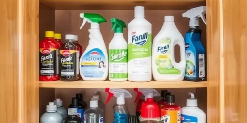 A visual overview of safe disposal methods for various apartment chemicals.