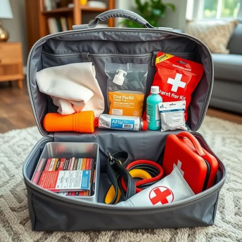 Families preparing for emergencies together, ensuring pet safety.