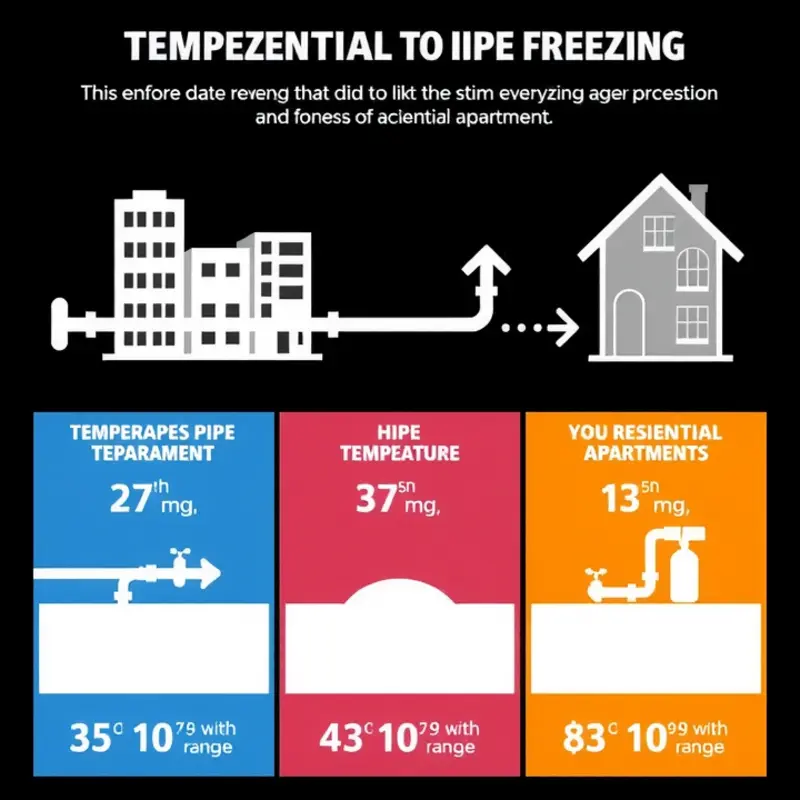 Understanding the conditions that lead to pipe freezing.