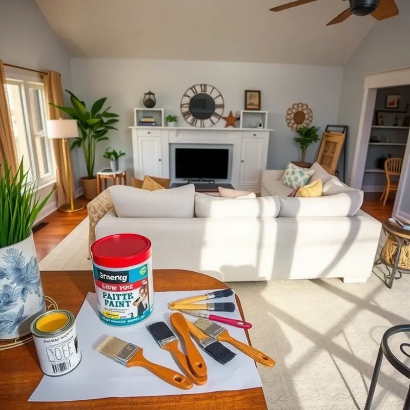 Preparing your space is crucial for a safe painting experience.