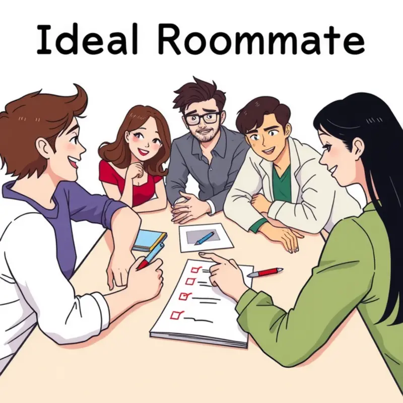 Determining roommate compatibility with a fun group check-in.