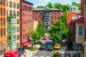 A picturesque sunset view of Rutgers University, representing new beginnings and opportunities.
