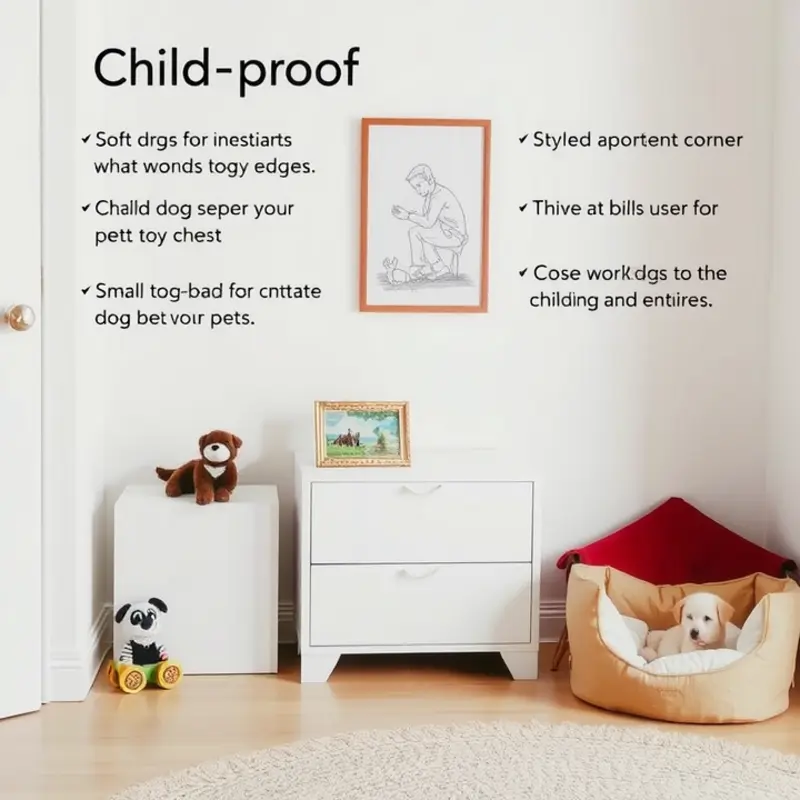A stylish apartment with smart toy storage solutions ideal for families.