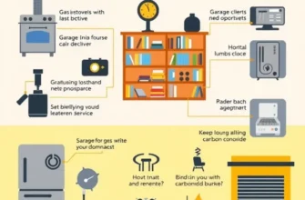 A warm, inviting apartment with a visible carbon monoxide detector on the wall, symbolizing home safety.