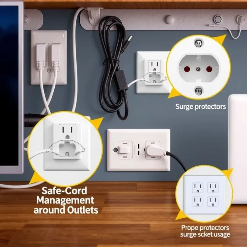 Inspect your electrical outlets for signs of wear or potential hazards.