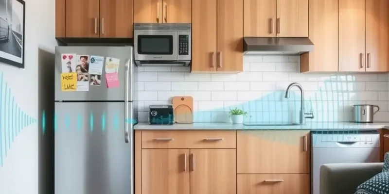 A peaceful apartment setup that embodies tranquility and comfort.