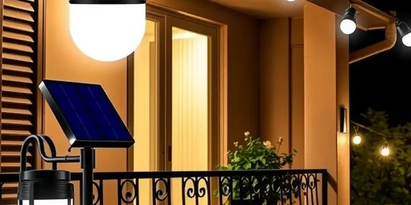 An apartment complex with beautifully illuminated pathways, showing how effective lighting enhances community security.