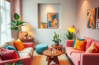 A vibrant apartment space that fosters social interactions and warm gatherings among friends and family.