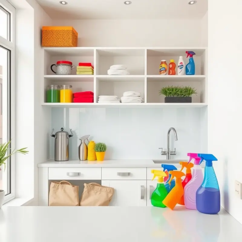 Efficient cleaning strategies for small apartment spaces.
