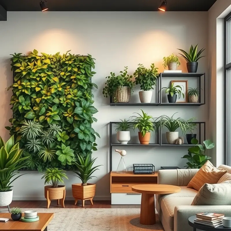 Essential tools and plants for starting your indoor garden.