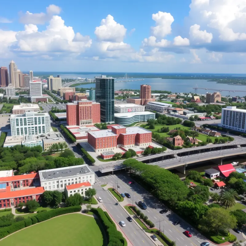Tampa’s diverse neighborhoods merging urban life with natural beauty.