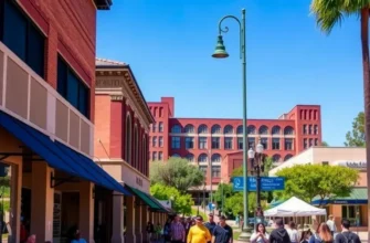 A colorful collage depicting the vibrant neighborhoods across Tucson.