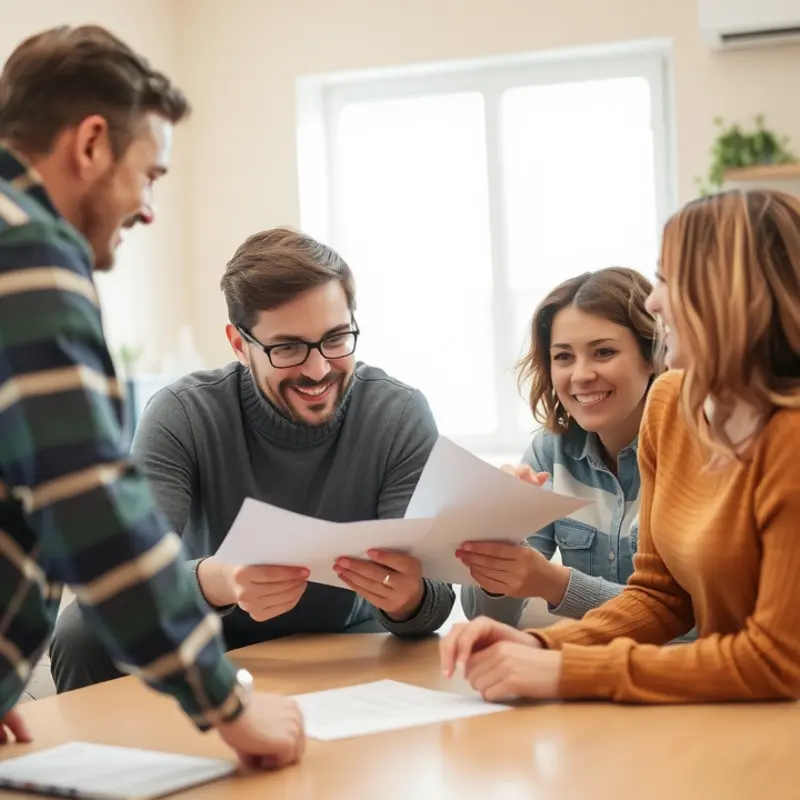 A young professional budgeting their financials in a new apartment.
