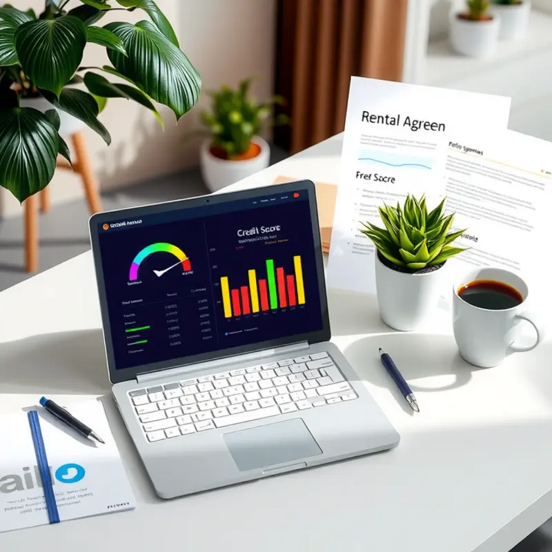 A glimpse into the essentials of renter credit and financial clarity.