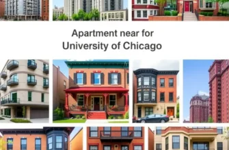 A panoramic view of the University of Chicago campus, showing students and colorful trees in autumn, representing student life.