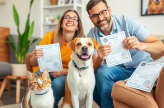 A beautifully arranged apartment interior with pet beds and vaccination reminders, embodying a pet-friendly atmosphere.