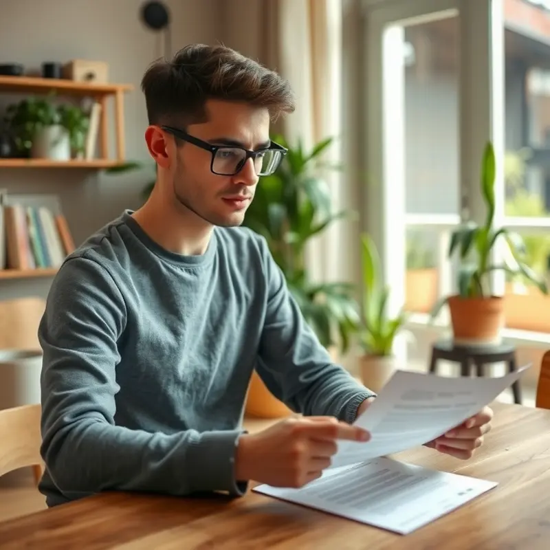 Understanding lease terms at home.