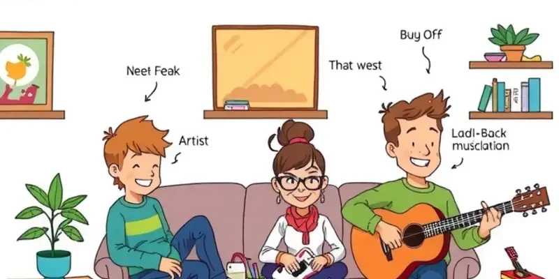 Diverse young adults enjoying life together in a shared apartment.
