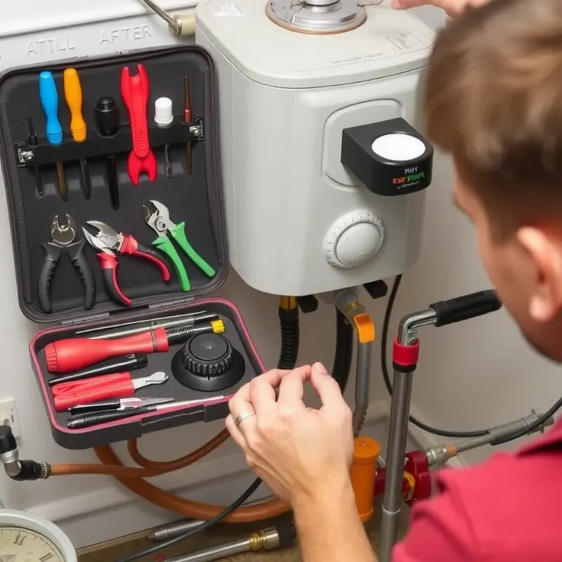 Common water issues in rentals: A dripping pipe underneath the sink.