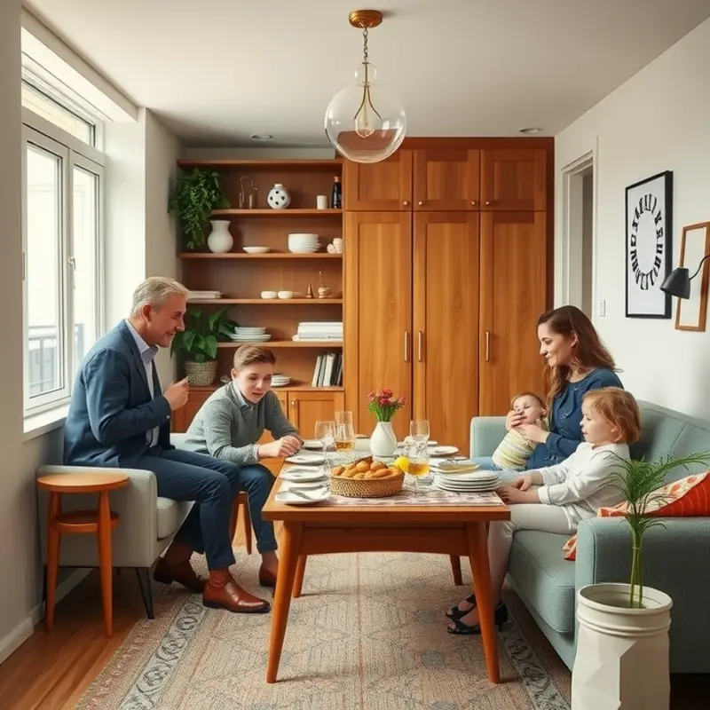 A vibrant kitchen ready for a delightful breakfast spread.