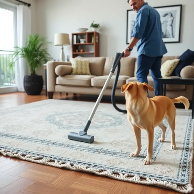 A selection of pet-safe and eco-friendly cleaning products for a healthy home.
