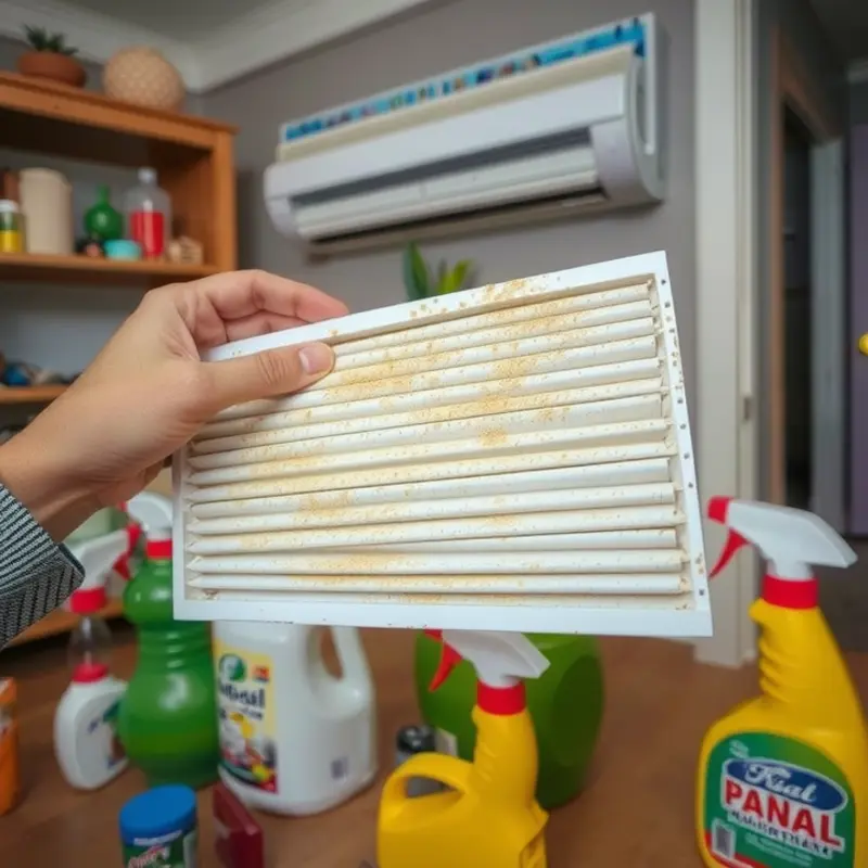 Different types of air conditioners commonly found in apartments.