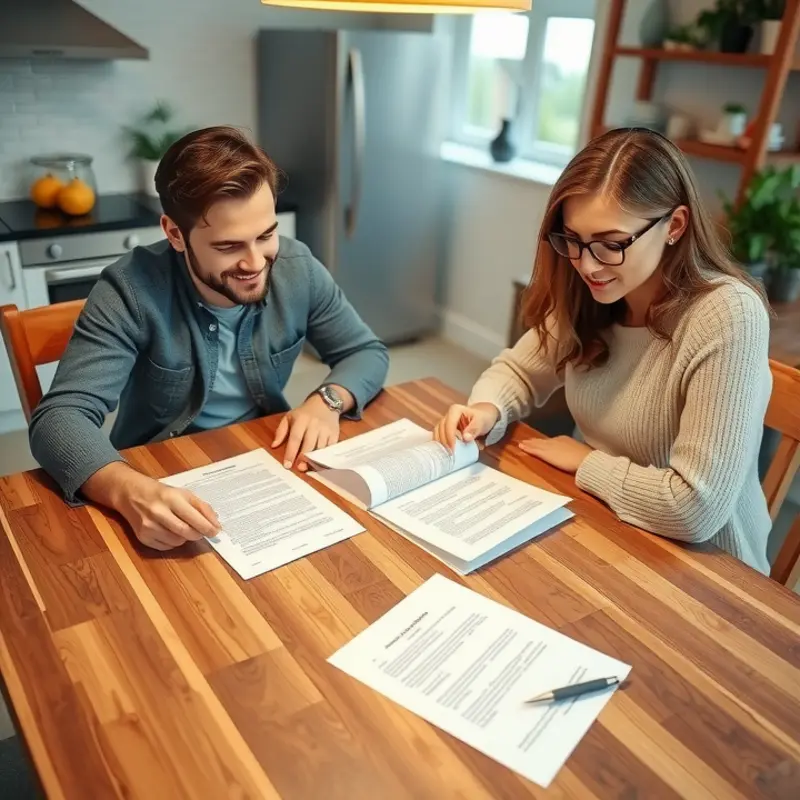 A young professional budgeting for an emergency rental fund.