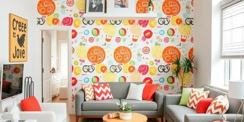 A warm and inviting rental space reflecting personal style with decor and furniture.