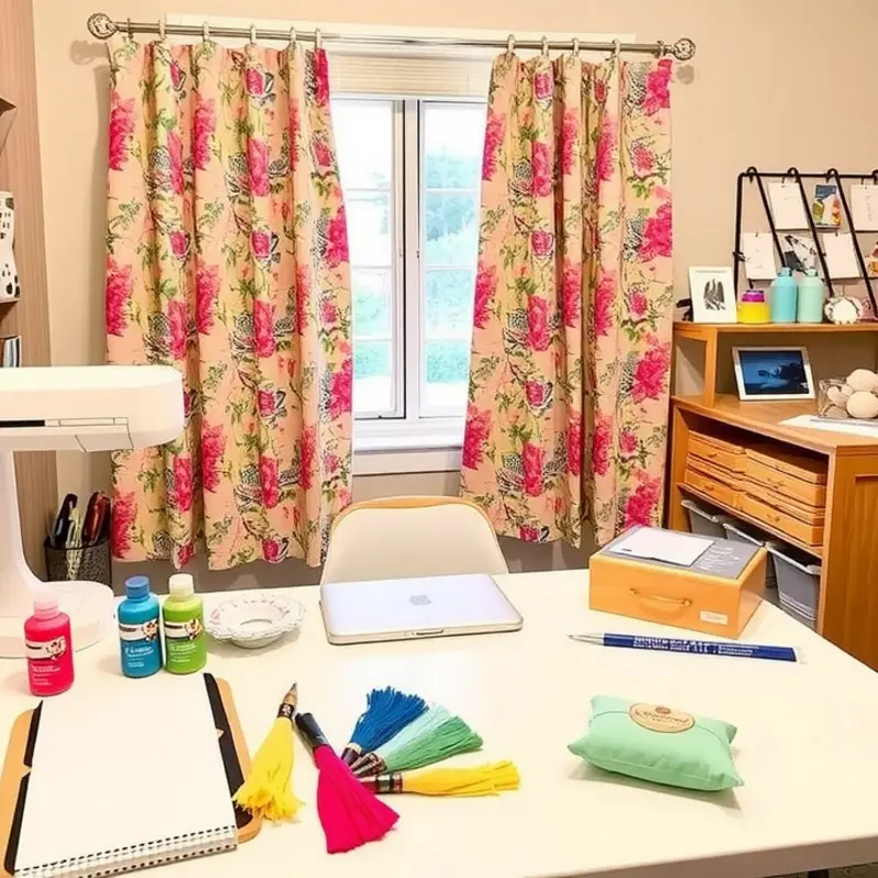 Multiple creative rod-free methods to hang curtains in a stylish way.
