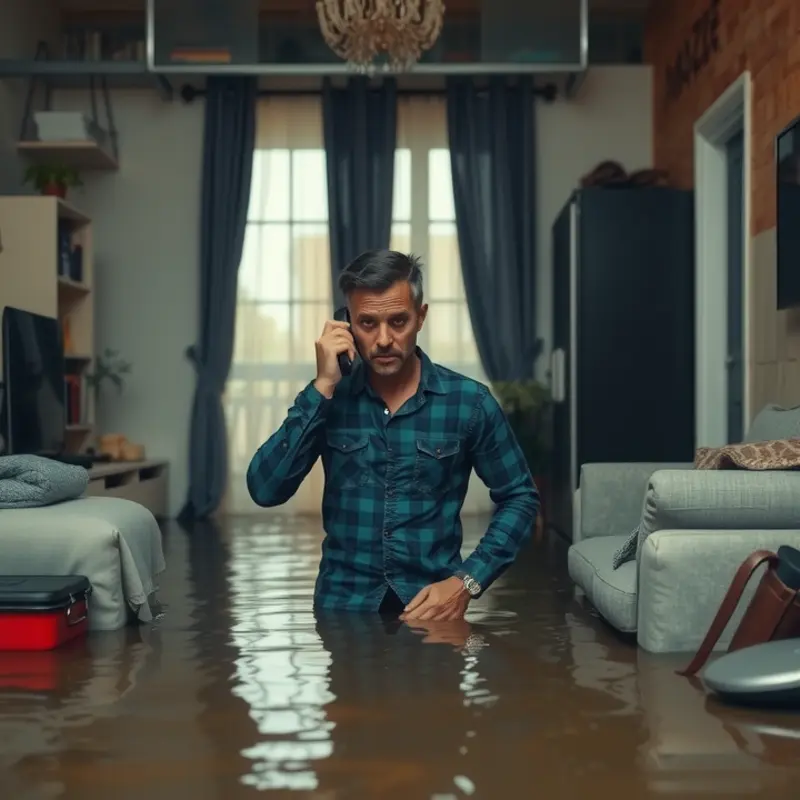Preparing an apartment with flood prevention strategies