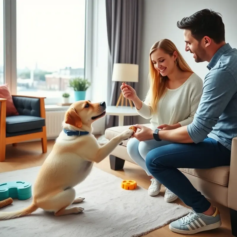 A safe and comfortable living space designed for both pets and families.
