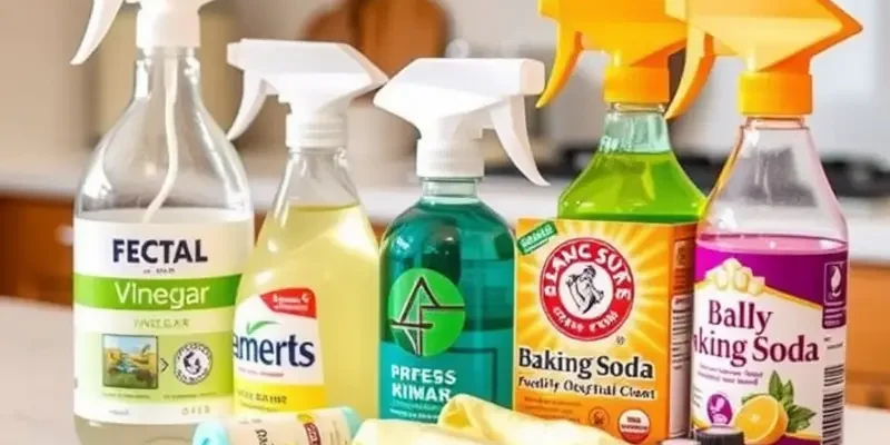 A happy family cleaning their home with pets around, emphasizing a safe and friendly cleaning environment.