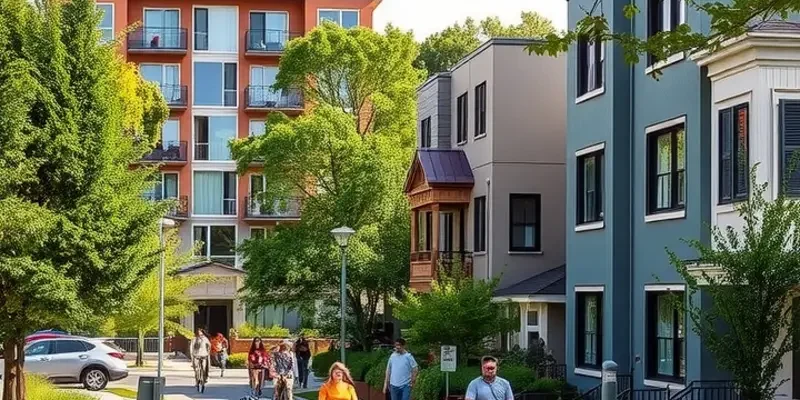 A family unpacking and settling into their new rental house.