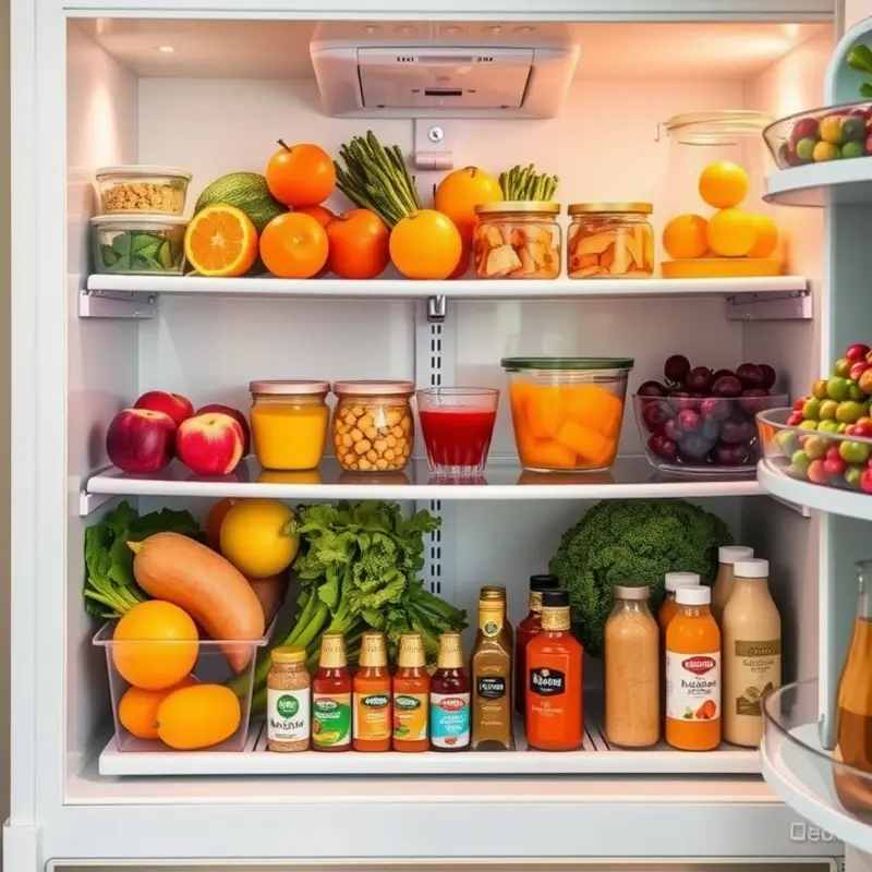 An organized pantry showcasing effective storage solutions.