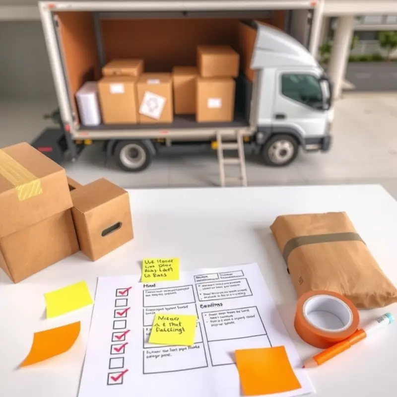 An organized moving checklist for a hassle-free packing experience.