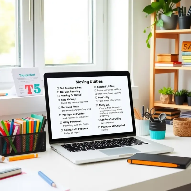 Planning your utility setup can be fun and organized.