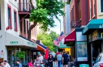 A scenic view of various neighborhoods in Queens, showcasing the diversity of New York City living.
