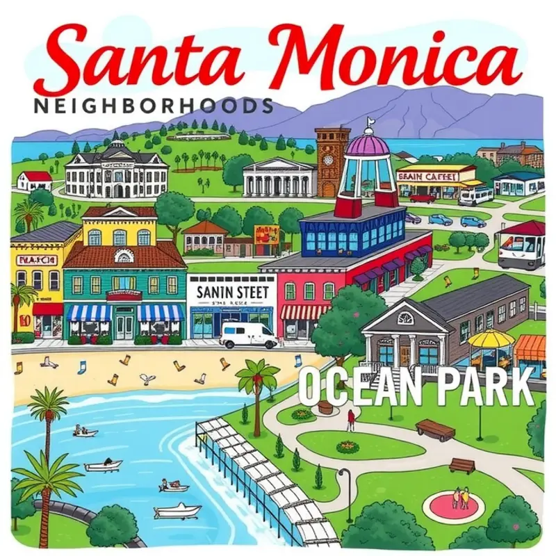 Diverse housing options in Santa Monica, from beachfront residences to family-friendly complexes.