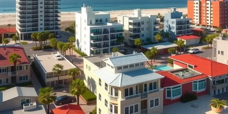 A beautiful sunset casting golden hues over Santa Monica Beach, depicting a vibrant community atmosphere.