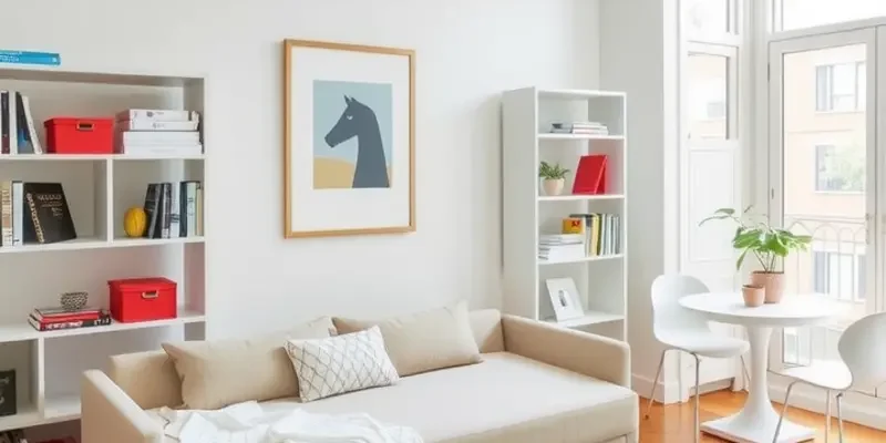 A lively apartment scene featuring friends enjoying their time together in a warmly decorated space.