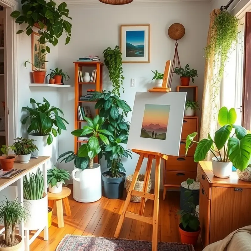 Vibrant neighborhoods in major U.S. cities, showcasing the artistic communities.