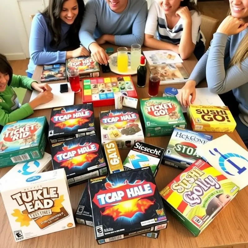 Inviting living room ready for a game night with friends.